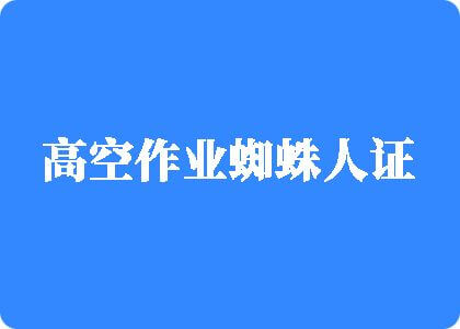 射精操逼黄大胸网站抠逼高空作业蜘蛛人证